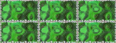 Parlak elementlerin. El çizimi Raster çizimi. Duvar kağıdı, web sayfası arka planı, ambalaj kağıdı, davetiye, broşür, afiş veya web sitesi için kusursuz çiçek deseni kullanılabilir.