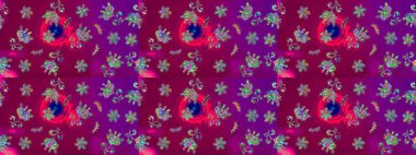 Güzel kumaş deseni. Güzel suluboya yaz çiçekleri deseni..