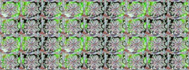 Modaya uygun kumaş deseni. Küçük çiçekteki sevimli çiçek deseni. Raster illüstrasyonu. Kusursuz Tony kumaş deseni.