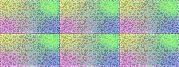 Raster. Tarafsız renklerde sanat kelebekleri. Çocuk kelebeklerin pürüzsüz deseni. Kağıt, kumaş, ambalaj kağıdı ve duvar kağıdı tasarımı için sevimli bir arkaplan.