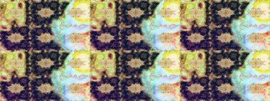 Klasik Raster altın desenini çiz. Klasik klasik klasik arka plan. Geleneksel oryantasyon süsü. Tarafsız renklerde altın elementlerle çizim deseni.