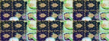 Eskiz oryantal klasik altın desen. Gri renklerde altın tekrarlayan elementler içeren Raster soyut arkaplanı.