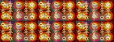 Düz dizayn. Renkli arka planda kar taneleri. Renkli kar tanesi Raster çizimi. Raster illüstrasyonu. Simgeler, etiketler. Kar Tanesi simgesi, izole.