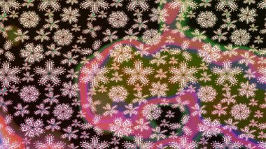 Chichi 'nin kumaş kalıbını çiz. Renkli Bahar Teması eskiz kalıbı. Çiçek deseni. Düz Çiçek Elementleri Tasarımı. Raster illüstrasyonu.