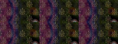 Gri çiçekli eskiz deseni, suluboya çiçek deseni, sevimli çiçek, duvar kağıdı, kart ya da kumaş için fayanslı. Raster - stok.