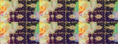 Davetiyeler, kartlar, web sayfası için Raster illüstrasyon. Tarafsız renklerde altın element. Doğu tarzı element. Altın desenli çiçek dekoru. Tasarım şablonu için çizgi çizimi sınırı.