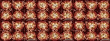 Renkli elementlerle Raster ilginç desen