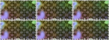 Raster illüstrasyonunda kusursuz çiçek deseni. Gri renkli çiçekler.