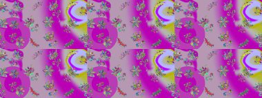 Güzel soyut kar taneleri raster tasarımı. Düz kar karalama ikonları, kar taneleri silueti nötr, mor ve morumsu renklerde Noel afişi, kartlar. Yeni yıl kar tanesi.