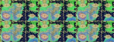 Klasik Raster Golden eskiz kalıbı. Çiçek süsü kumaş deseni, cam, çiçek desenli metal altın elementli yeşil renkte.