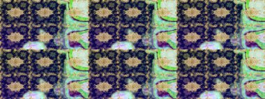 Gri renkli ve altın elementli altın desenli. Klasik altın desenli çizim. Raster geleneksel oryantasyon süsü.