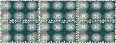 Modern, mavi raster arka plan duvar kağıdı çizimi, klasik çizgili desenli desenli çiçekler, çiçekli süsler. Çiçekli el, pürüzsüz desen..