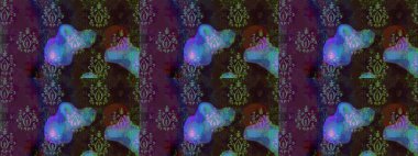 Raster illüstrasyonu. Raster Noel soyut renkli arka plan ve düşen kar tanesi. Kar tanesi arkaplanı.