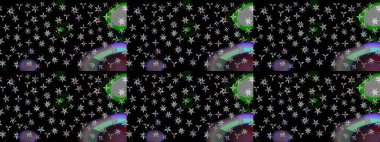 Siyah renklerde. Raster illüstrasyonu. Anti-stres için Raster soyut şablon sayfası.