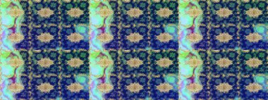 Damask eskiz süsü. Klasik oryantal desen mavi renkten üstündür. Geleneksel raster ve altın desen.