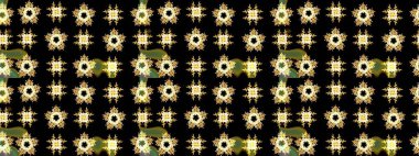 Parmak izi, kumaş, duvar kâğıdı, tekstil için raster dokusu. Renkli grunge, soyut arkaplanı kolosiyah çiçeklerle süslüyor. Nakış desenli çiçek deseni..