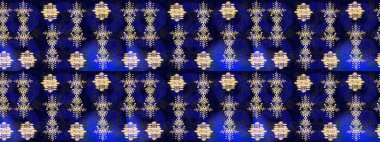 Güzel süs eşyası. Kar taneleri izole edildi. Kar tanesi süsü Raster illüstrasyonu. Mavi, siyah ve gri renkte kar tanesi süsü.