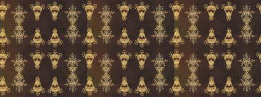 Yeni yıl kar tanesi. Düz kar karalama ikonları, kar taneleri kahverengi, gri ve nötr renkli siluetler noel afişi için, kartlar. Güzel soyut kar taneleri raster tasarımı..