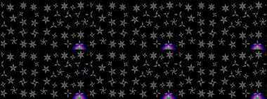 Klasik çiçek tasarımı elementleri. Raster illüstrasyonu. Siyah kıvırcık çiçekler siyah renklerde şekillenir.