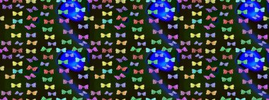 Gri arkaplandaki resim. Kelebek deseni. Robot resim. Kumaş, tekstil, baskı ve davetiye örnekleri. Raster..