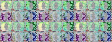 Yazdır. Raster çiçekli arka plan. Renkli Yaz Temalı Kusursuz Arkaplan. Düz Çiçek Elementleri Tasarımı. Güzel, pürüzsüz bir desen. Şirin kumaş deseni.