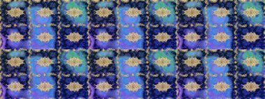 Eskiz kalıbı altın elementler. Klasik çiçek dokusu. Kraliyet retro 'su mavi renkte. Altın şablon. Raster illüstrasyonu. Kart, duvar kağıdı, ambalaj, tekstil için klasik tasarım.