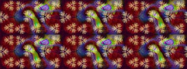 Çiçekli el çizimi çizimi deseni. Modern gelişim kahverengi raster arka plan duvar kâğıdı illüstrasyon klasik çizgili iz sürme desenli çiçekler, çiçekli süsler.