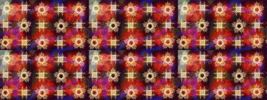 Raster illüstrasyonu. Çiçeğin suluboya çizimlerinin mükemmel deseni. Moda baskısı. Dekorasyon ve tasarım için güzel bir desen. Eski model. Suluboya çizim deseni.