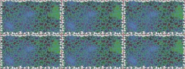 Kelebek görüntüsü. Basit bir şekilde. Çiz, çiz, çiz. Tropikal kelebek deseni mavi renklerde. Raster illüstrasyonu.