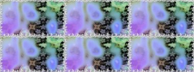 Tarafsız renklerde. Raster illüstrasyonu. Çiçekli güzel suluboya desen.