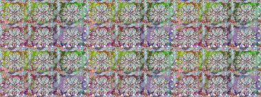 Raster. Tarafsız renklerde güzel çiçekler, suluboya desenli, duvar kağıdı, kart ya da kumaş için fayanslı..