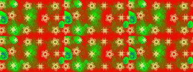 Kar taneleri arka plan. Kar tanesi süs desen. Snowflakes desen. Düz renkli arka plan üzerinde izole kar taneleri tasarımı. Raster illüstrasyon.