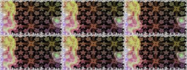 Güzel çiçek desenli küçük çiçek. Çiçekler, suluboya ile sorunsuz çiçek desenli. Raster desen.