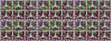 Güzel kumaş deseni. Raster suluboya deseni, narin çiçekler, kahverengi çiçekler, tebrik kartı şablonu..