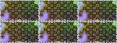 Raster illüstrasyonunda kusursuz çiçek deseni. Gri renkli çiçekler.