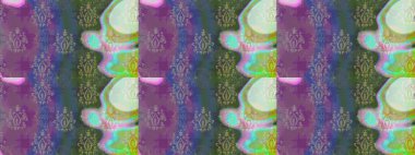 Mor renkler ve parlak çiçekler üzerine soyut çizim deseni. Küçük çiçekte hoş bir çiçek deseni var. Çiçek elementli zarif raster dokusu..