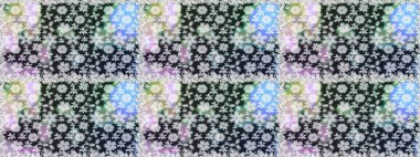 Raster güzel kumaş deseni. Soyut zerafet çiçek arka plan ile seamless modeli.