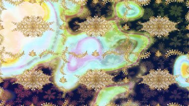 Tarafsız renkler üzerine grafiksel modern eskiz deseni. Duvar kâğıdı barok, İspanyol kumaşı. Skeç raster arka planı. Çiçek deseni çizimi.