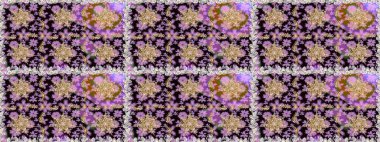 Siyah renklerde, altın elementlerle kusursuz desen. Klasik klasik klasik arka plan. Klasik raster sarısı, kusursuz desen. Geleneksel oryantasyon süsü.