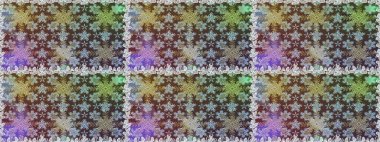 Raster illüstrasyonu. Altın elementli kahverengi renkler. Raster altın desen. Doğu tarzı arabesk. Kusursuz altın desenli bukleler..