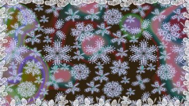 Çiçek çelengi. Kıvırcık, parlak örgü. Şablon, pürüzsüz, çiçekli kenar. Raster illüstrasyonu. Güzel, parlak, pürüzsüz kumaş, tuval. Klasik eski arkaplan.