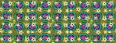 Tarafsız, yeşil ve mavi renkler. Kına dövmeli süs çiçekleri, altın çıkartmalar, mehndi ve yoga tasarımı, kartlar ve parmak izleri. Raster Golden Mehndi eskiz kalıbı.