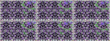 Sorun -suz. Raster illüstrasyon. Küçük çiçek sevimli Çiçek desen.