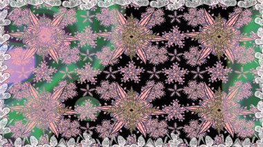 Raster suluboya çiçek deseni, narin çiçekler, tarafsız çiçekler, tebrik kartı şablonu. Güzel kumaş deseni.