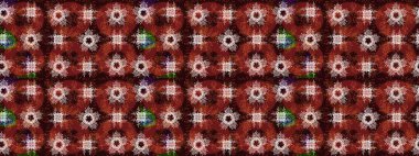 Raster kar taneleri deseni. Renkli arka planda güzel kar taneleri. Raster illüstrasyonu.