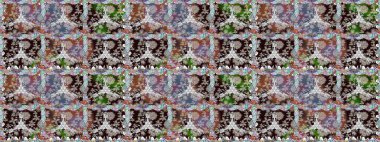 Hediye ambalaj kağıdı, tebrik kartları, posterler ve pankart tasarımı. Tarafsız renklerde çiçekler. Raster düz çiçekleri pürüzsüz desen.