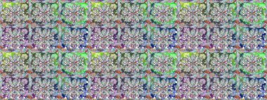 Yumuşak, bahar çiçekli arka plan. Çiçekli karalama şeklinde Raster çiçek deseni. Tarafsız renklerde çiçekler.