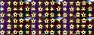 Kar tanelerinin soyut arkaplanı olan şirin bir Noel arkaplanı. Noel ve yeni yıl moda baskıları için tatil tasarımı. Kahverengi, mor ve mor kar taneleri. Raster illüstrasyonu. Renkler.