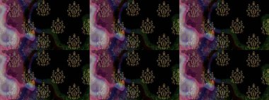 Kullanılabilir Tekstil, tebrik kartı, boyama kitabı, telefon durumda yazdırma için. Raster kına dövme tarzı. Etnik Mandala süsleme. Hint çiçek desenli madalyon desen.