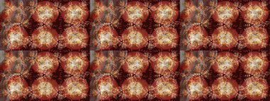 Karla süslenmiş Noel kar taneleri. Raster illüstrasyonu. Noel şenliği arka planı.